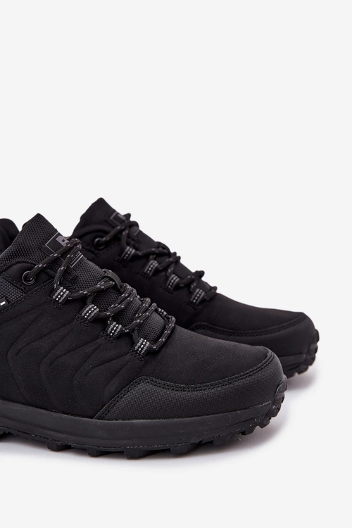 Męskie Buty Sportowe Trekkingowe Czarne Thessira