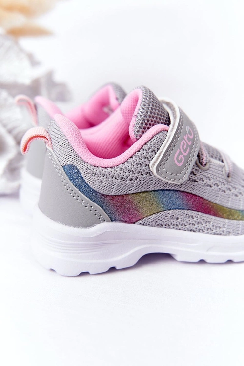 Dziecięce Sportowe Buty Sneakersy Szare Ready Go!