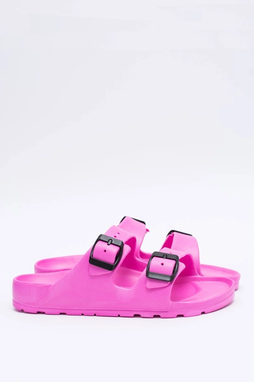 Klapki Damskie Lekkie Ogrodowe Różowe