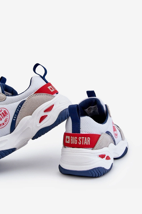 Dziecięce Buty Sportowe Memory Foam System Big Star JJ374269 Białe