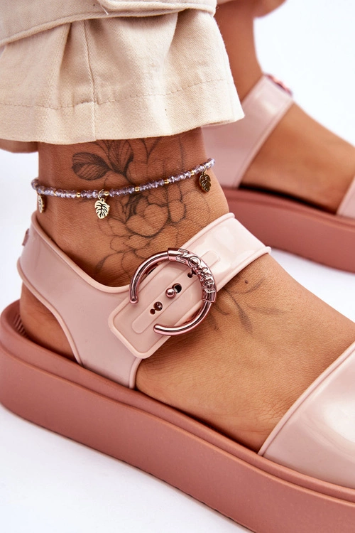 Pachnące Hipoalergiczne Sandały ZAXY JJ285242 Nude