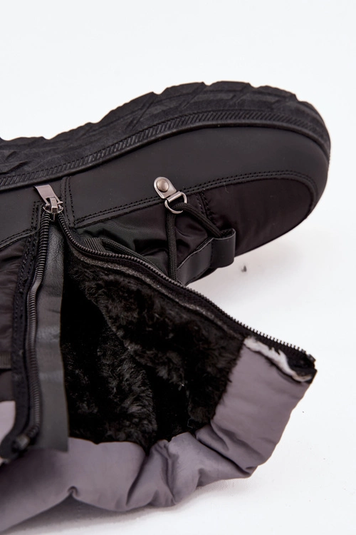 Śniegowce Damskie Na Zamek Lee Cooper LCJ-25-44-3930 Czarne