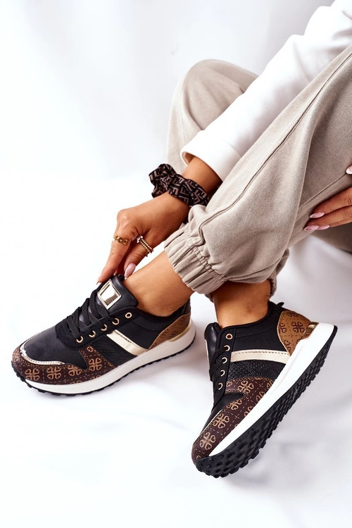 Sportowe Buty Sneakersy Czarne Next