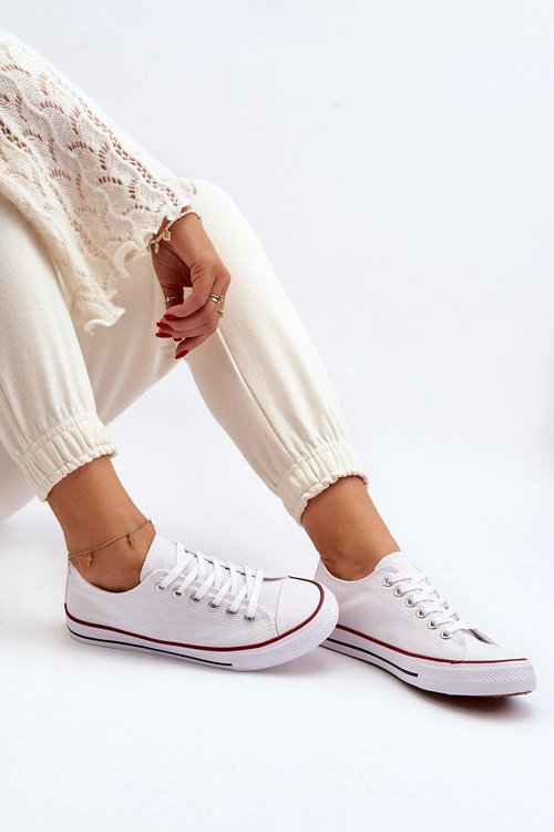 Trampki Damskie Białe Isiltara