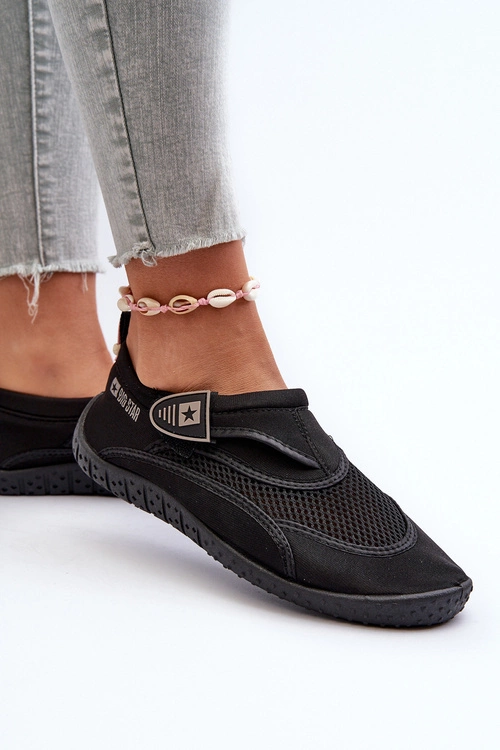 Damskie Buty Do Wody Czarne Big Star NN274A805