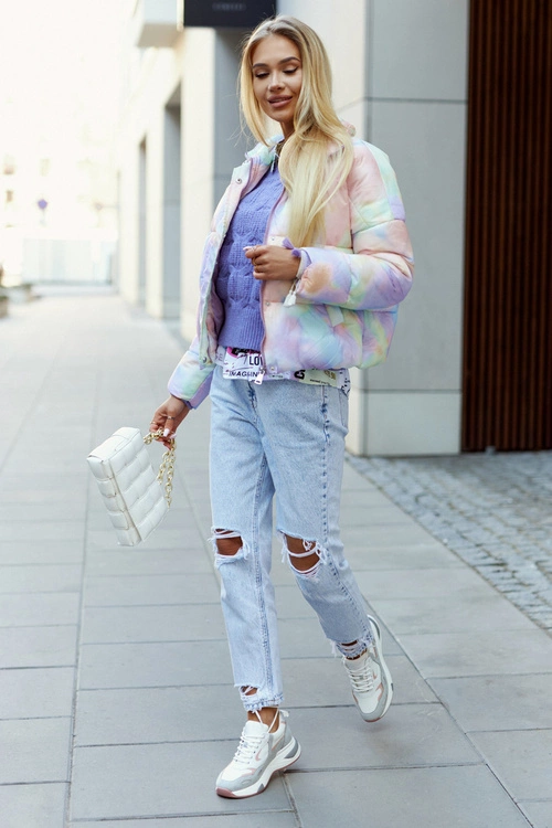 Damskie Sportowe Buty Sneakersy Biało-Szare Spencer