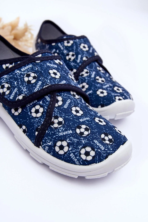 Chłopięce Papcie Piłki Befado 974Y509 Niebieskie