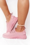 Damskie Sportowe Buty Slip-on Różowe Do It