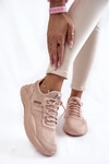 Damskie Sneakersy Memory Foam System Big Star KK274348 Różowe