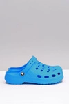 Damskie Klapki EVA Błękitne Piankowe Kroksy
