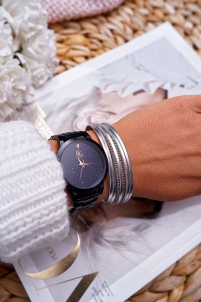 Damska Bransoleta Rzemień Srebrna Tangle