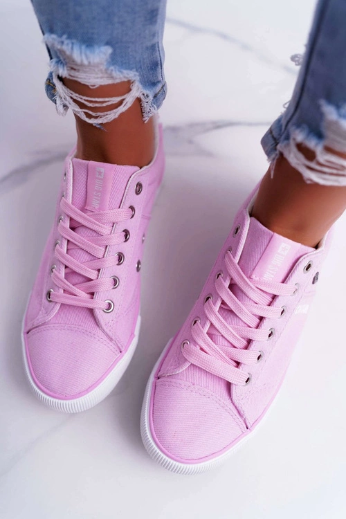 Damskie Trampki Big Star Różowe DD274352