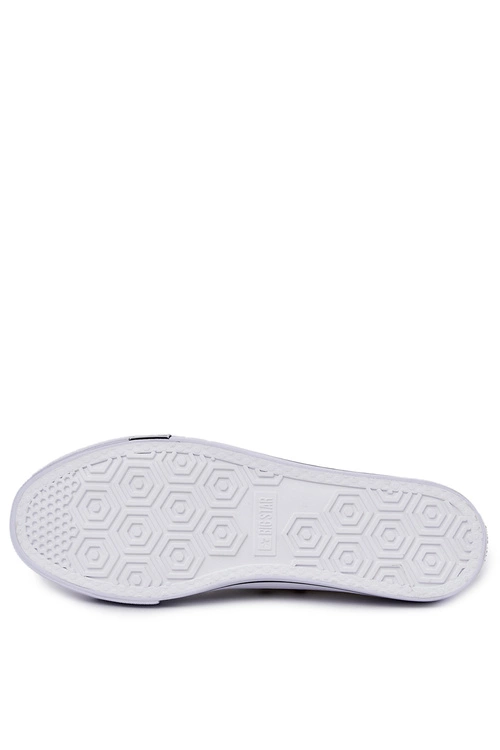 Męskie Niskie Trampki Big Star JJ174137 Białe