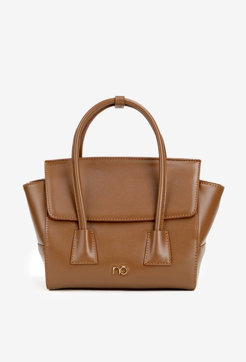 Mała Torebka Kuferek NOBO BAG5800-M17 Jasnobrązowa