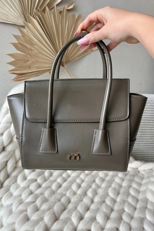 Mała Torebka Kuferek NOBO BAG5800-M19 Szara