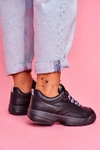 Damskie Sportowe Buty Sneakersy Czarne Boston