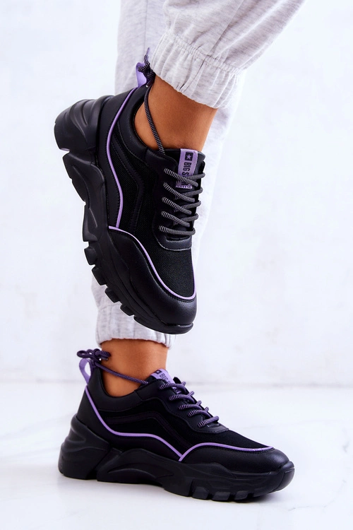 Buty Sportowe Memory Foam Big Star JJ274786 Czarne