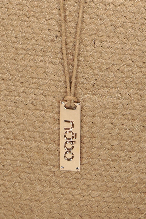 Torebka Plażowa Koszyk NOBO XP0400-C003 Beżowo-Pomarańczowa