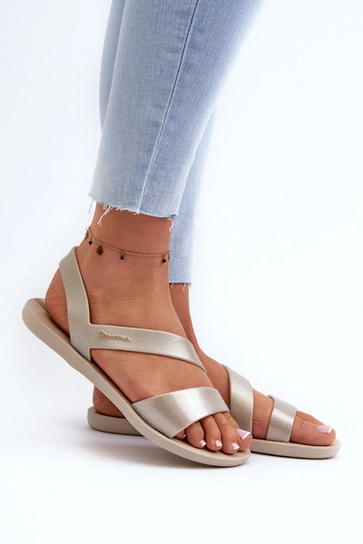 Sandały Damskie 82429 Ipanema Vibe Sandal Fem Beżowe