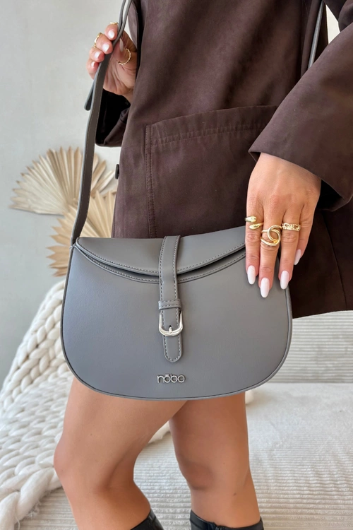 Torebka Listonoszka NOBO BAG5780-M12 Grafitowa