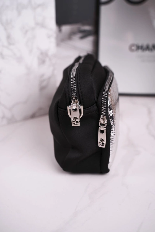 Torebka Damska Listonoszka NOBO NBAG-J2530-CM22 Czarna Srebrna