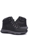 Buty Trekkingowe Męskie Skórzane Big Star Czarne EE174201