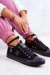 Klasyczne Niskie Trampki Big Star JJ274257 Czarne