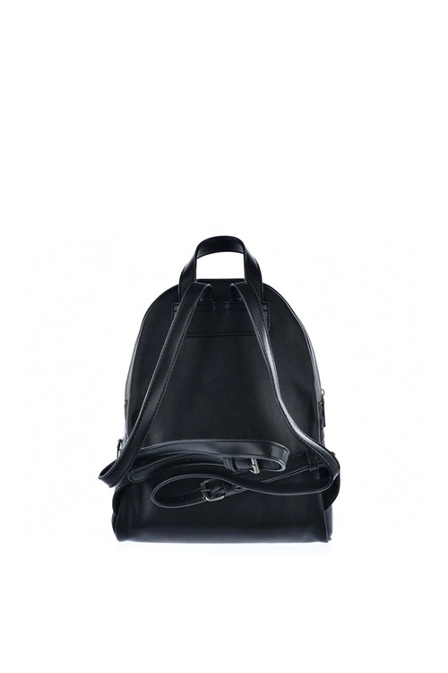 Skórzany Plecak Big Star JJ574024 Czarno-Srebrny