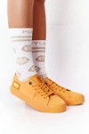 Damskie Trampki BIG STAR HH274134 Żółte