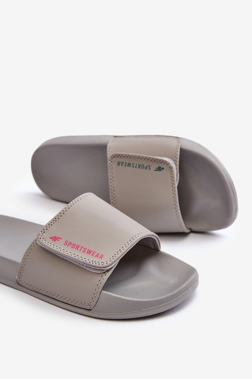 Damskie Klapki 4FMM00FFLIF031A-25S Szare