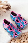 Buty Papcie Befado Na Rzep 190P100 Niebiesko-Różowe