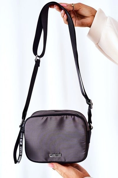 Torebka Listonoszka Kuferek Big Star II574004 Popielata