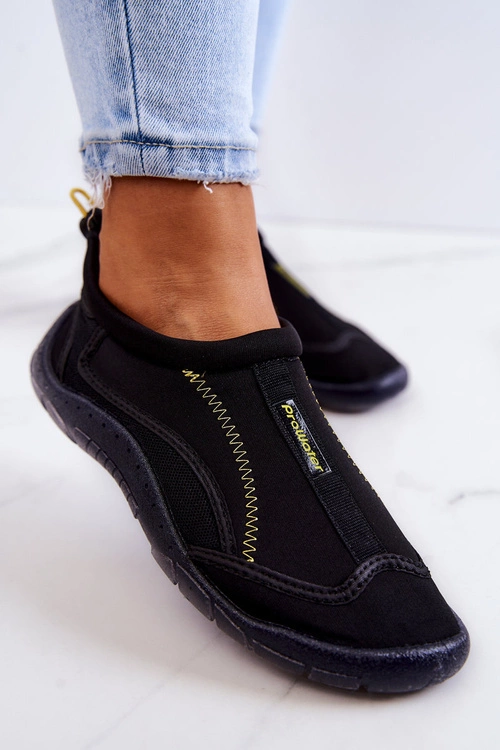 Buty Do Wody Damskie ProWater 20-37-012 Czarne