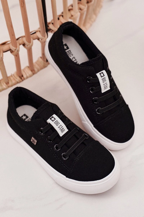 Dziecięce Trampki Big Star DD374078 Czarne