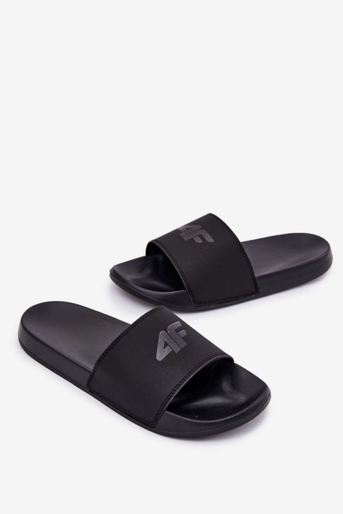 Klapki Męskie 4F 4FRMM00FSLIM011-21S Czarne