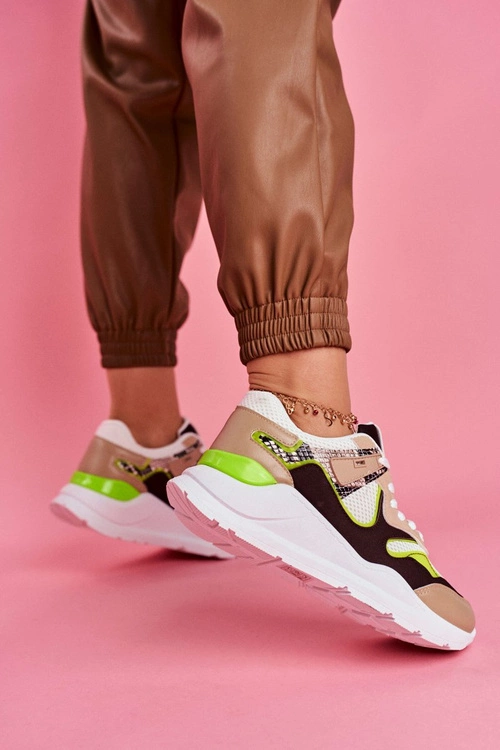 Sportowe Damskie Buty Sneakersy Białe Freak