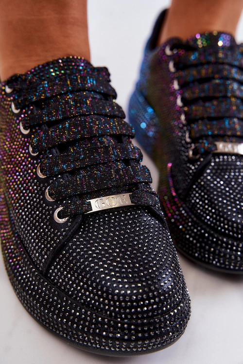 Sneakersy Buty Sportowe Dżety GOE JJ2N4050 Czarne