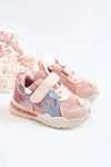 Dziecięce Materiałowe Buty Sportowe Różowe Nathine