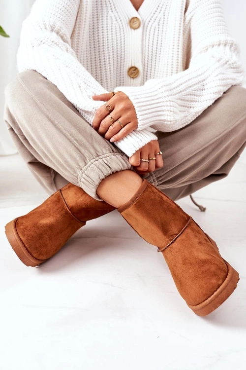 Śniegowce Cross Jeans EE2R4028C Brązowe