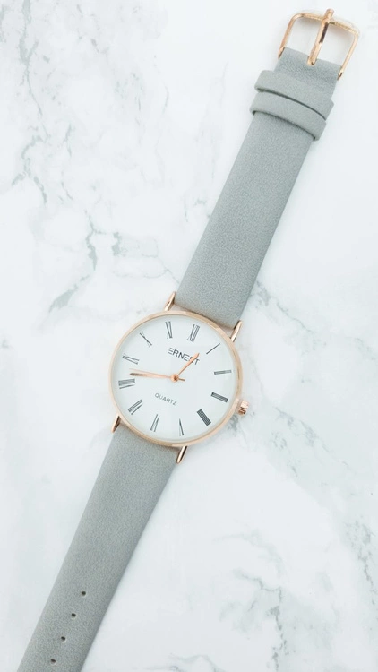 Damski Zegarek Ernest Feel Szary