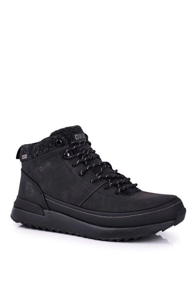Trekkingowe Męskie Buty Big Star Outdoor Czarne GG174563