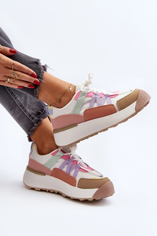 Damskie Buty Sportowe Sneakersy Multikolor Phyrena