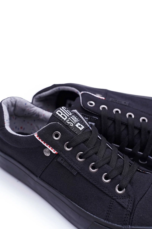 Trampki Męskie Big Star Czarne AA174096