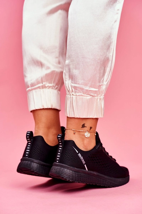 Damskie Sportowe Buty Comfort Foam Czarne Faster