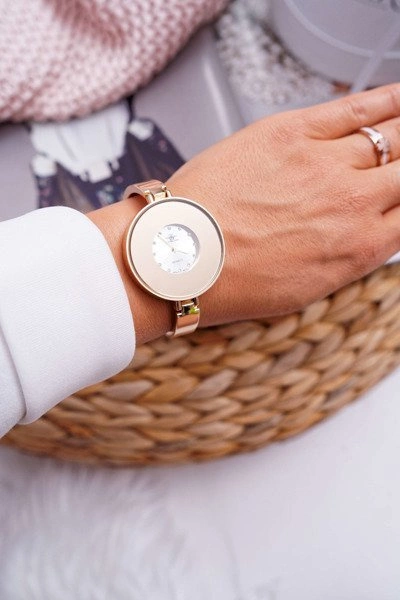 Damski Zegarek Michael John Złoty Neptos