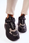 Damskie Buty Sportowe Memory Foam System Big Star KK274403 Czarne