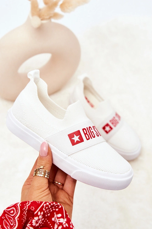Dziecięce Trampki BIG STAR JJ374029 Białe