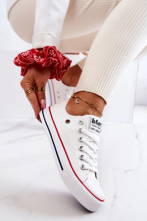 Damskie Trampki Lee Cooper LCW-22-31-0875L Białe