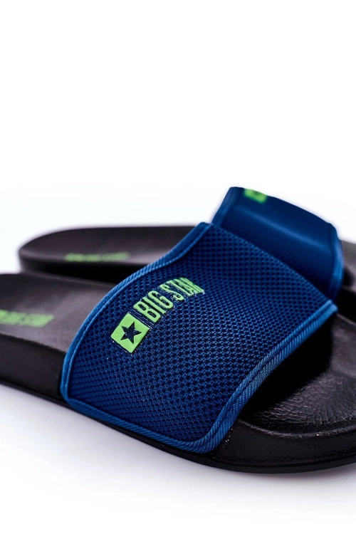 Męskie Klapki Big Star DD174708 Granatowe