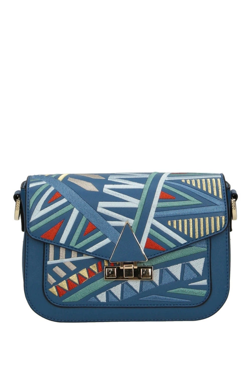 Torebka Listonoszka NOBO M1320-C012 Niebieska